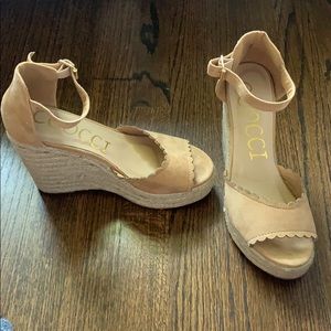 Ccocci Wedge Nude heel
